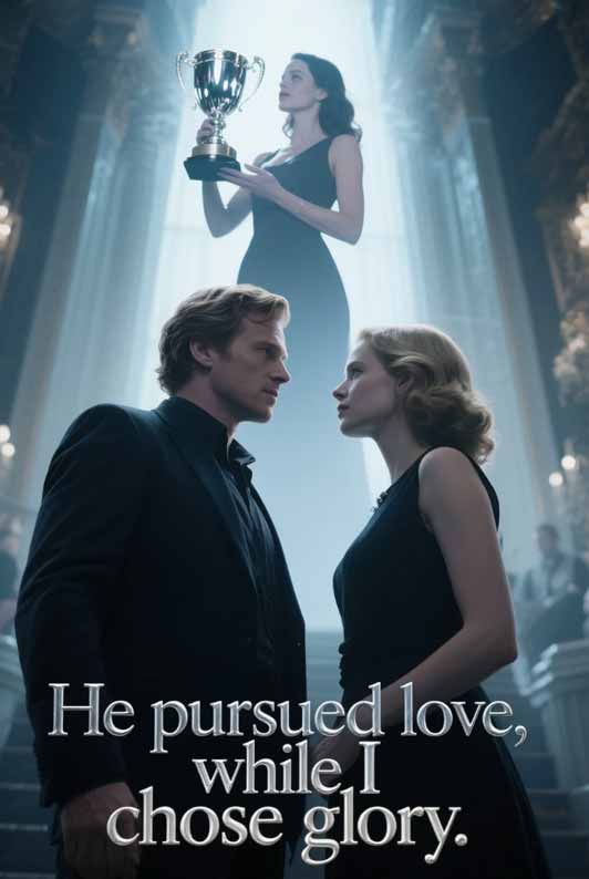 He pursued love, while I chose glory.