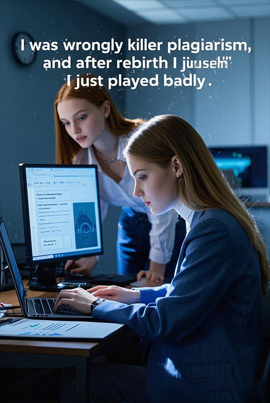 I was wrongly killed for plagiarism, and after rebirth I just played badly