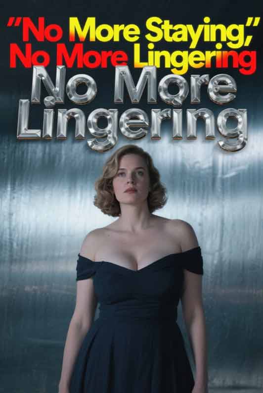 No More Staying, No More Lingering