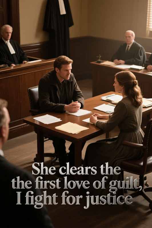 She clears the first love of guilt, I fight for justice